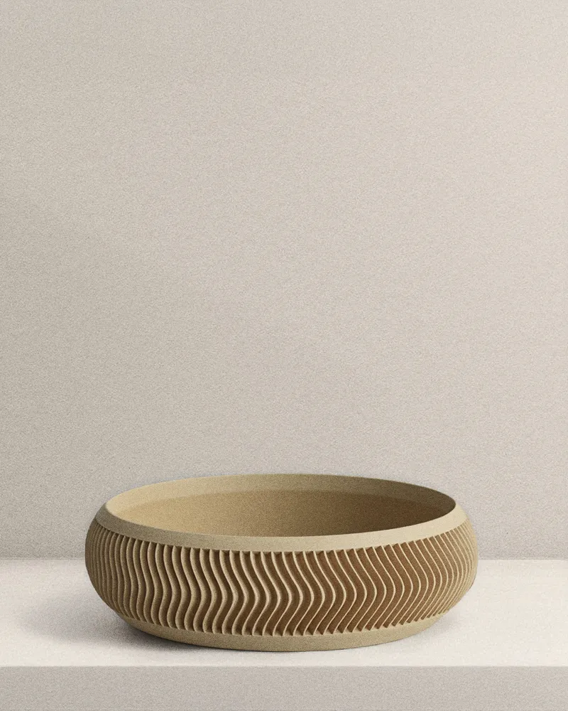 Bowl Moderno Multiuso Beige