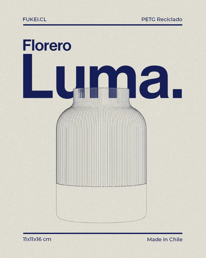 Ficha producto Florero Luma