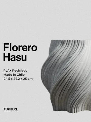 Florero Hasu imagen técnica