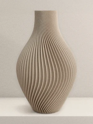 Florero Suna Beige 25cm