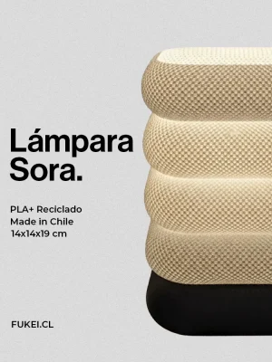 Imagen técnica Lampara Sora