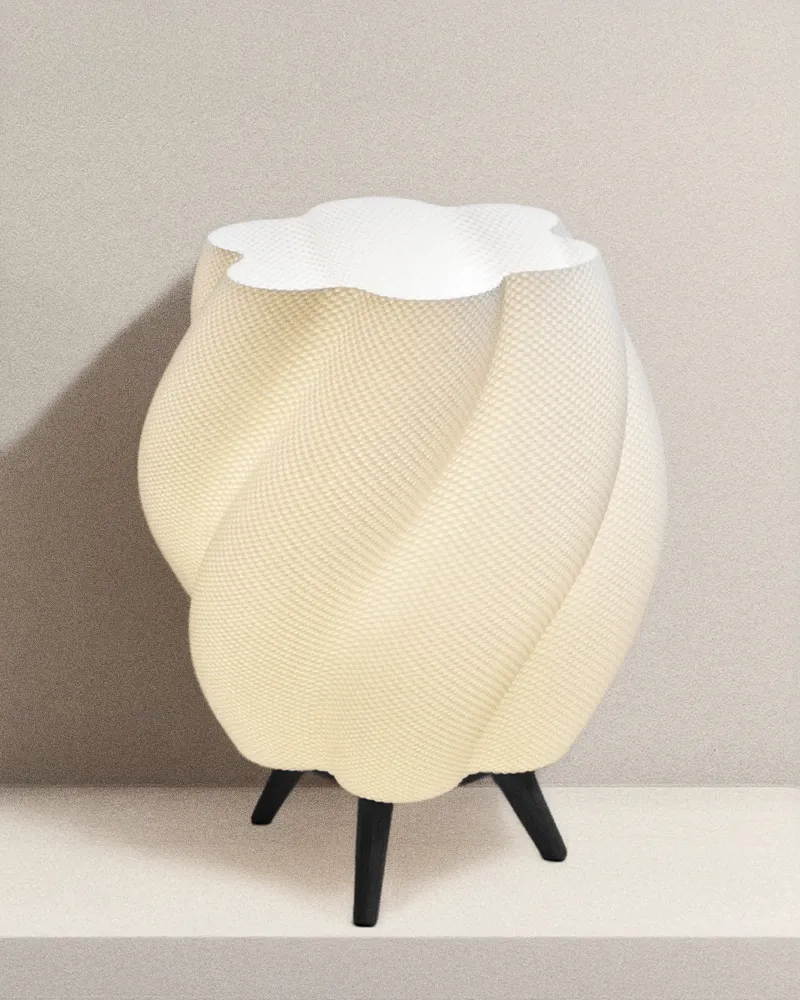 Lámpara Kiri Base Negro