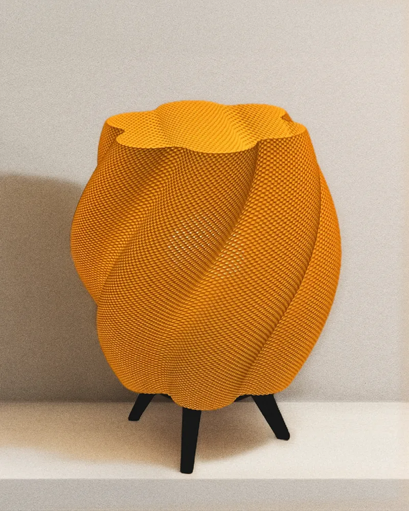 Lámpara Kiri Luz Ámbar