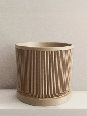 Macetero Kusa Beige