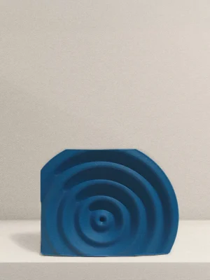 Bandeja Decorativa Nami Azul Mate