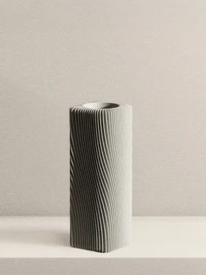 Florero Kudo Compact Gris