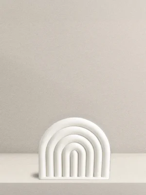 Servilletero Dune Blanco Mate