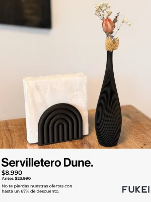 Servilletero Dune Graphic