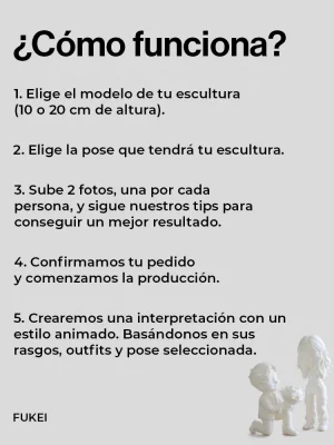 Cómo funciona esculturas pareja