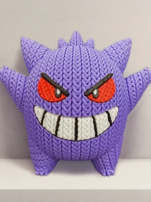Figura de gengar crochet