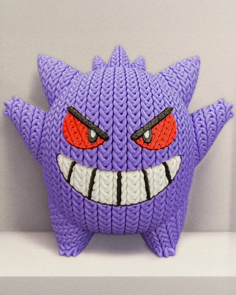 Figura de gengar crochet